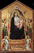 unknow artist On the throne of Our Lady oil painting picture wholesale
